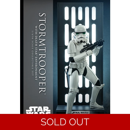 Hot Toys – Star Wars - 1/6th scale Stormtrooper™ with Death Star Environment Collectible Se Hot Toys – Star Wars - 1/6th scale Stormtrooper™ with Death Star Environment Collectible Se